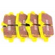 E8X E9X MINI PLAQUETTES ARRIERE EBC YELLOW STUFF DP41576R 34216779294