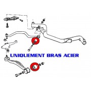 E32/E34 KIT TRAIN AVANT POUR BRAS ACIER